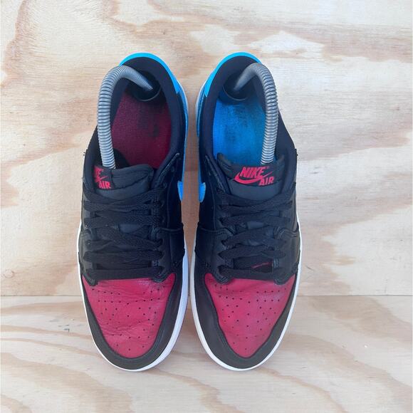 Nike-Air Jordan 1 Retro To Chicago-Trainer-Black/Blue/Red-Women's -8- CZ0775-046 - Picture 7 of 9